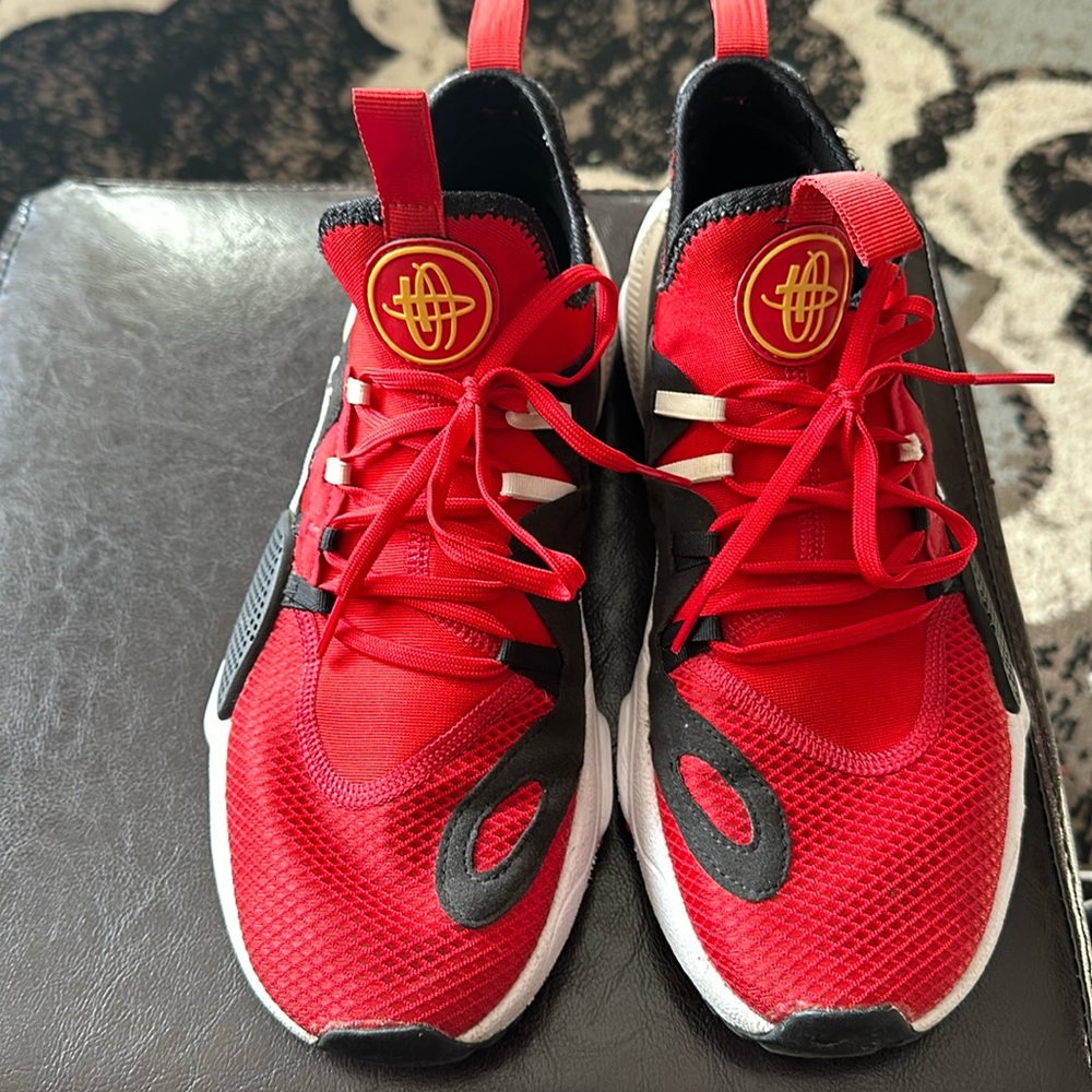 Red Nike Huarache Edge Txt shoes